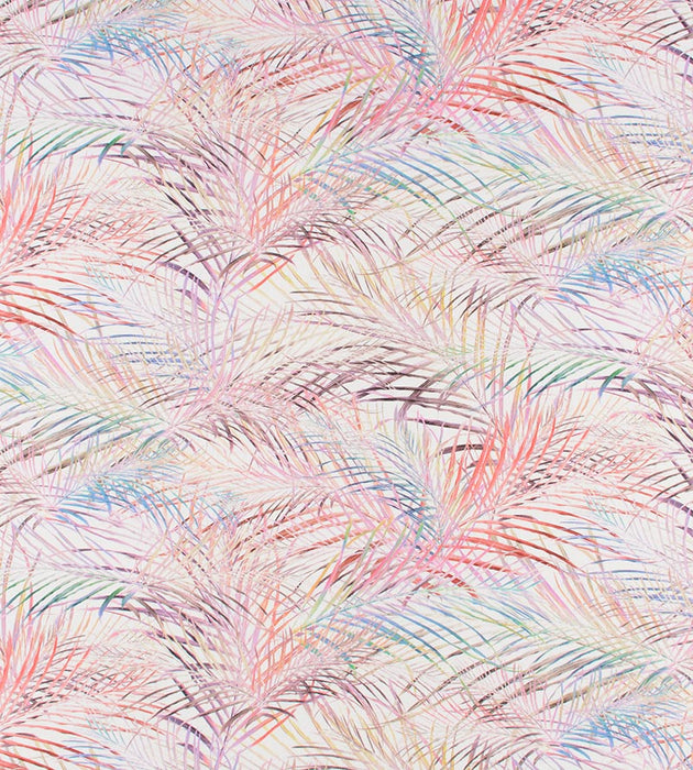 Old World Weavers Palmitos Coral Branch Fabric Sample E6CARA0002