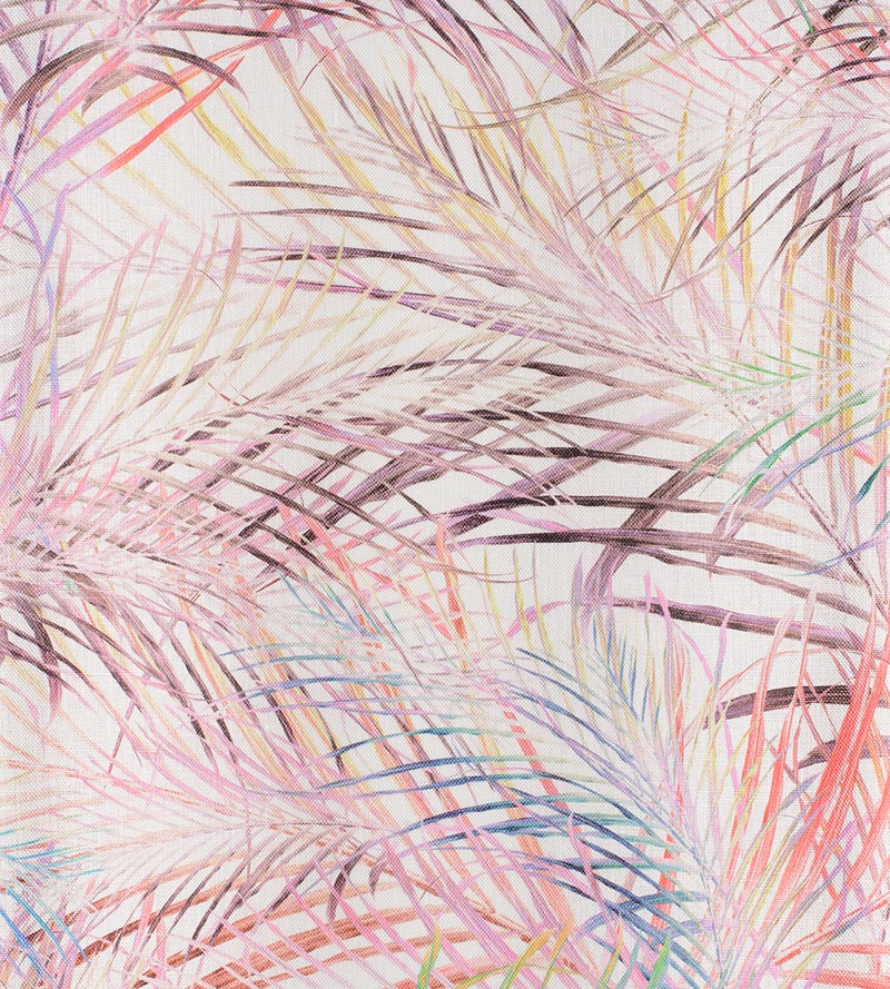 Old World Weavers Palmitos Coral Branch Fabric E6CARA0002