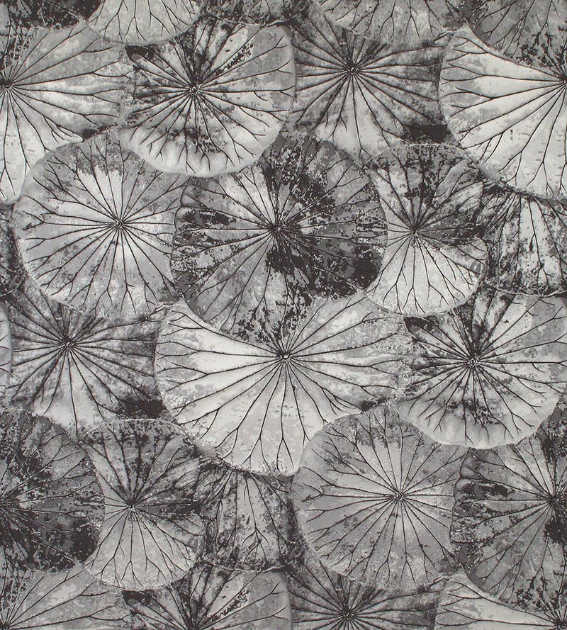 Old World Weavers Lotus Espresso Fabric Sample E7LOTU0135
