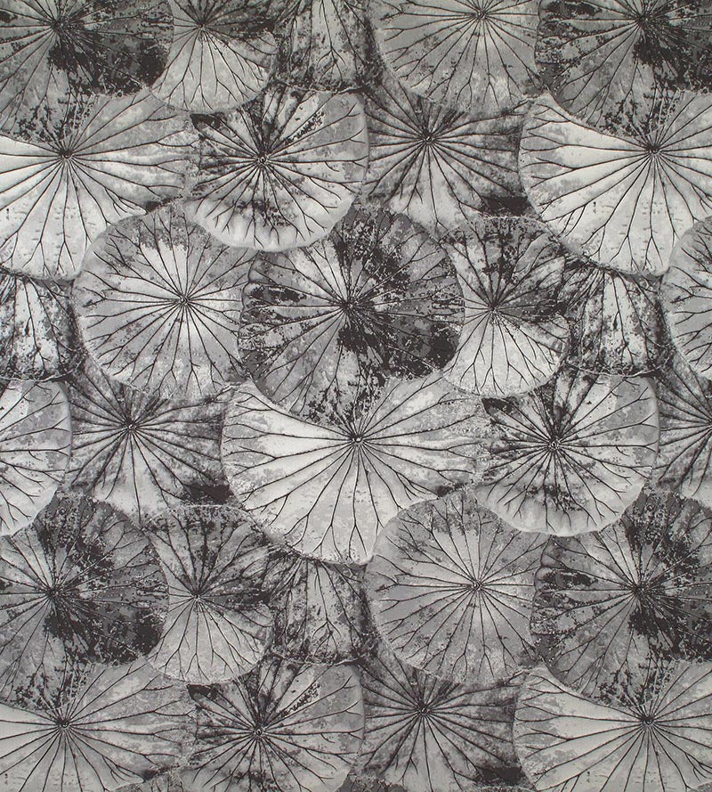 Old World Weavers Lotus Espresso Fabric Sample E7LOTU0135