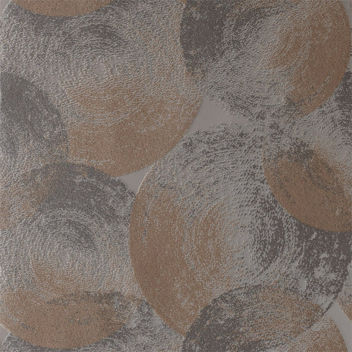 Harlequin Ellipse Copper/Granite Wallpaper Sample EANT111129