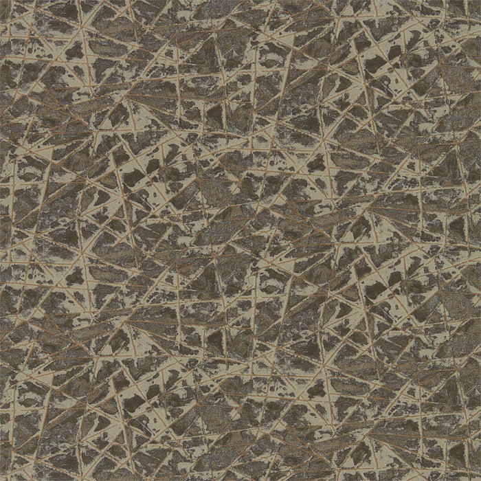 Harlequin Shatter Gold/Zinc Wallpaper Sample EANV111851