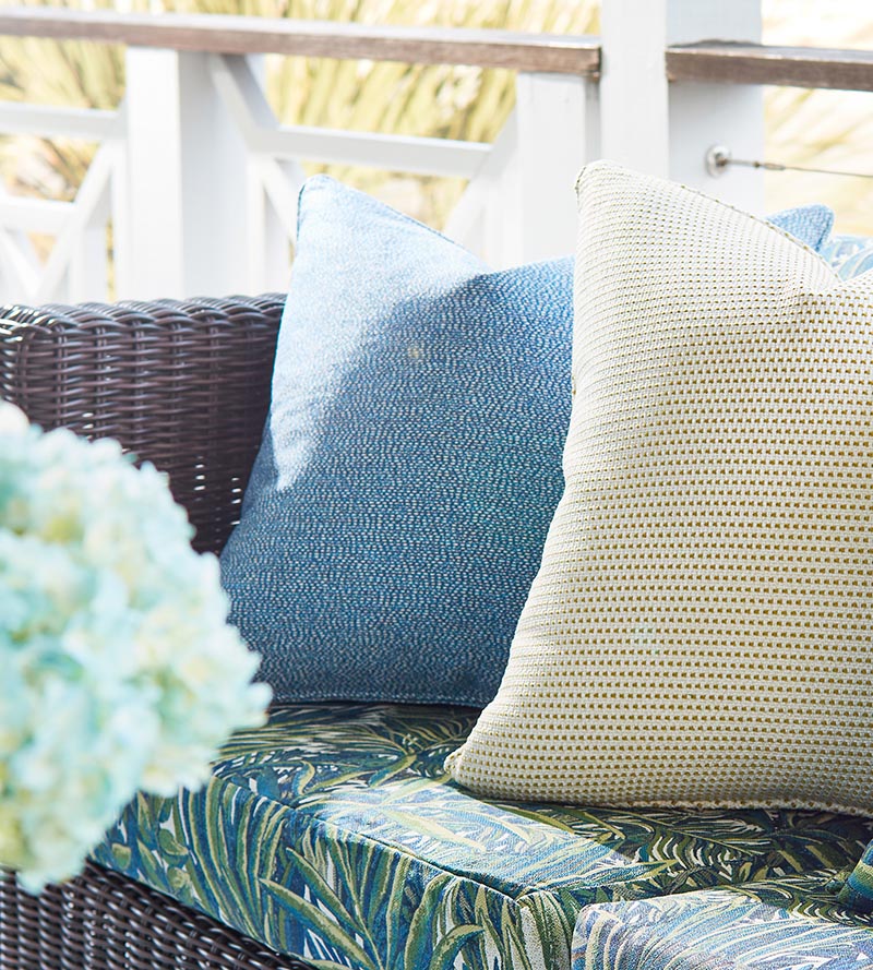 Old World Weavers Arena Beach Blue Water Fabric EA60030001
