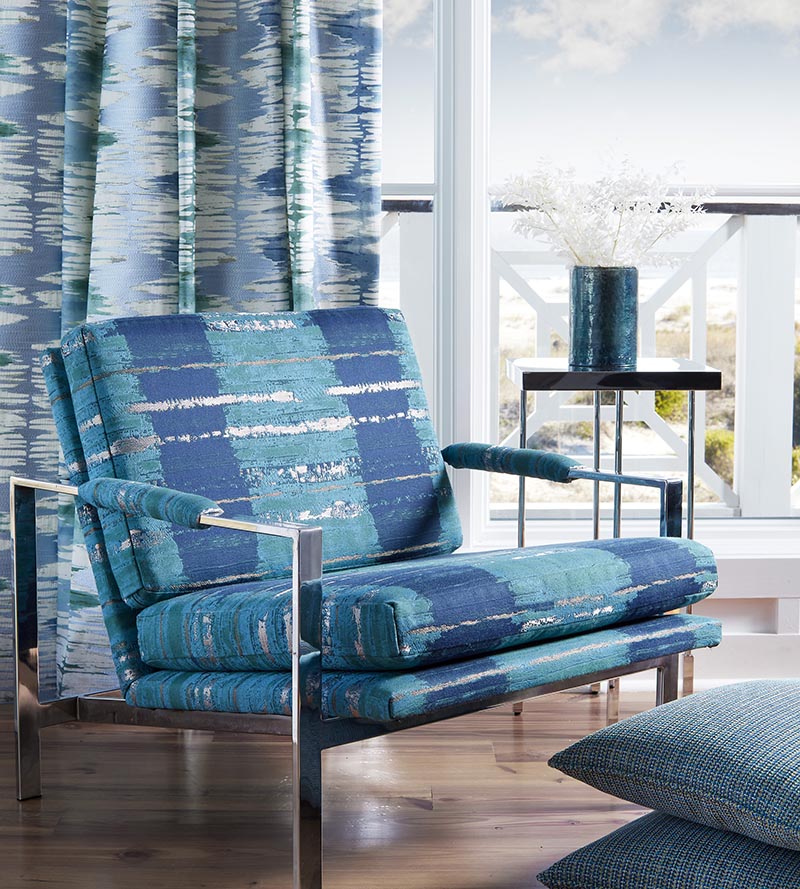 Old World Weavers Laterite Delft Fabric EA16010008
