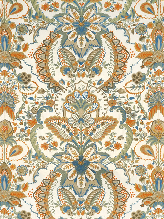 Old World Weavers Lalita Crewel Antique Fabric EG23900002