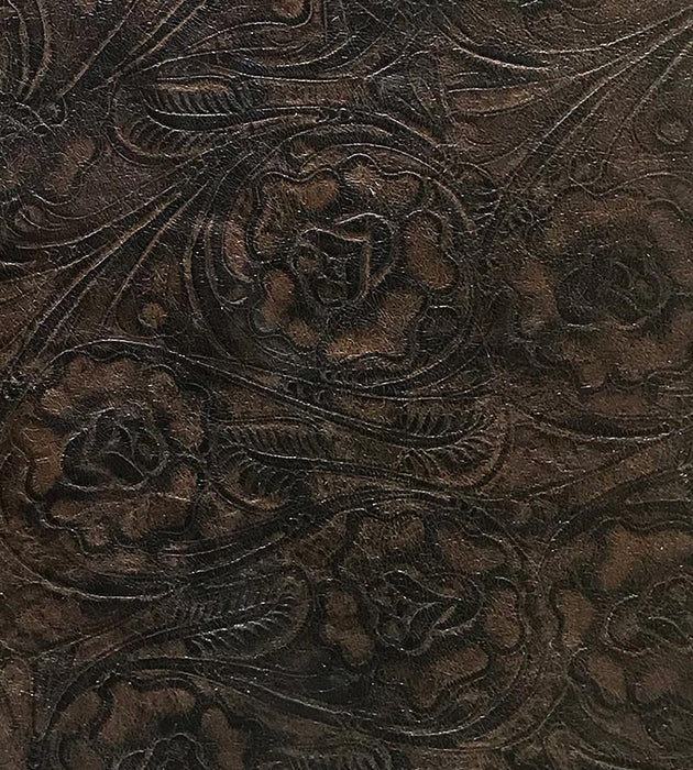 Old World Weavers Motiv Pragung 21 Mohagany Fabric Sample EH21U5AP21