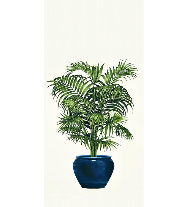 Old World Weavers Playa Del Duque - Panel Leaf Fabric Sample EQDELD0890