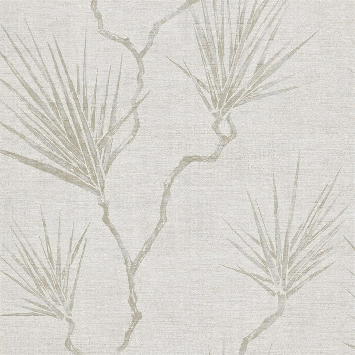 Harlequin Peninsula Palm Parchment Wallpaper Sample EREE110821