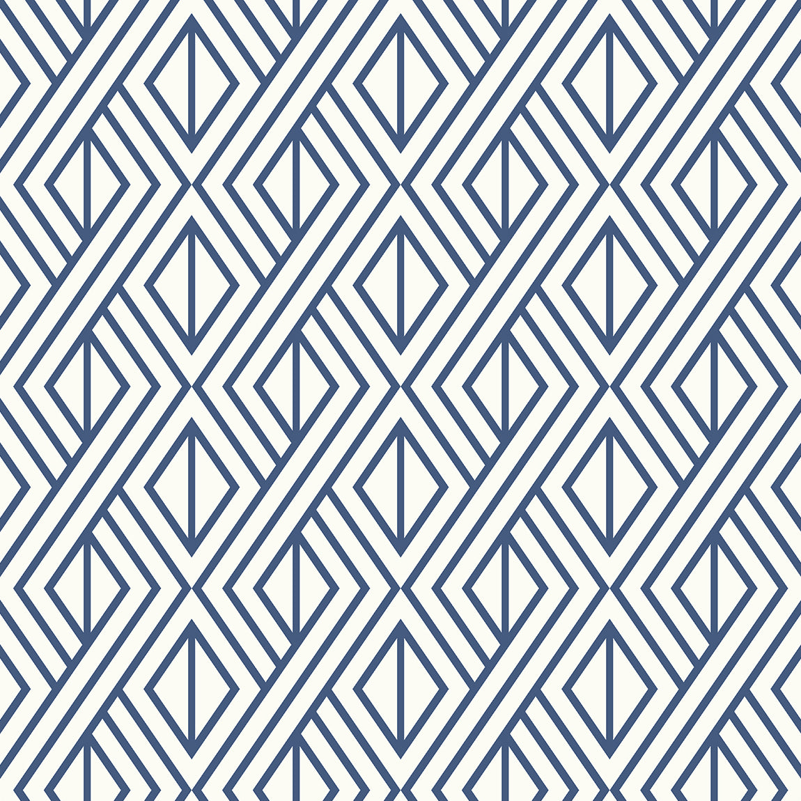 Seabrook Designs Diamond Weave Navy Blue Wallpaper ET11002