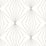 Seabrook Designs Diamond Vector Metallic Silver & Eggshell Wallpaper Sample ET11508