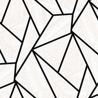 Seabrook Designs Metro Vector Ebony & Morning Fog Wallpaper ET11700