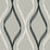 Seabrook Designs Wave Ogee Fog Grey & Ebony Wallpaper Sample ET11808