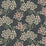 Seabrook Designs Floral Vine Smoke & Laurel Green Wallpaper Sample ET12010
