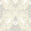 Seabrook Designs Bird Scroll Swiss Coffee & Grey Wallpaper Sample ET12205