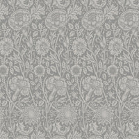 Seabrook Designs Tonal Floral Trail Argos Grey Wallpaper ET12507