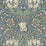 Seabrook Designs Ogee Flora Blue Lake & French Vanilla Wallpaper ET12602