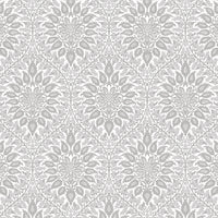 Seabrook Designs Luna Ogee Daydream Grey Wallpaper ET12908