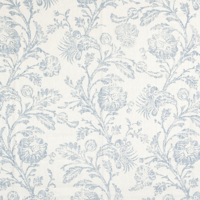 Kravet Couture Eunice Vine Blue Bay Fabric EUNICE VINE.15.0