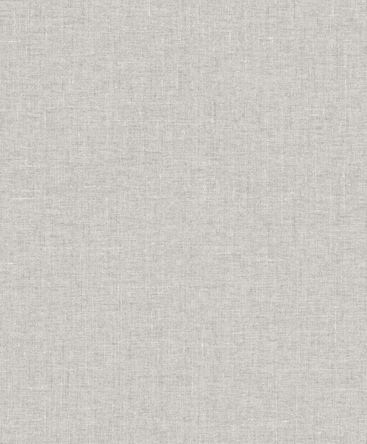 Seabrook Designs Abington Faux Linen Uniform Grey Wallpaper EW10118