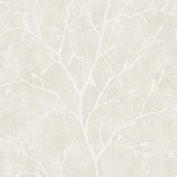 Seabrook Designs Avena Branches Soft Cream Wallpaper EW10205