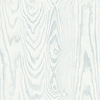 Seabrook Designs Kyoto Faux Woodgrain Soft Blue Wallpaper EW11302