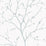 Seabrook Designs Branching Out Slate Blue Wallpaper Sample EW11802