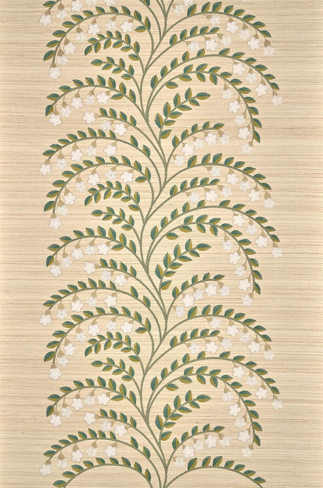 Pierre Frey Jasmine Paille Wallpaper Sample FP083001