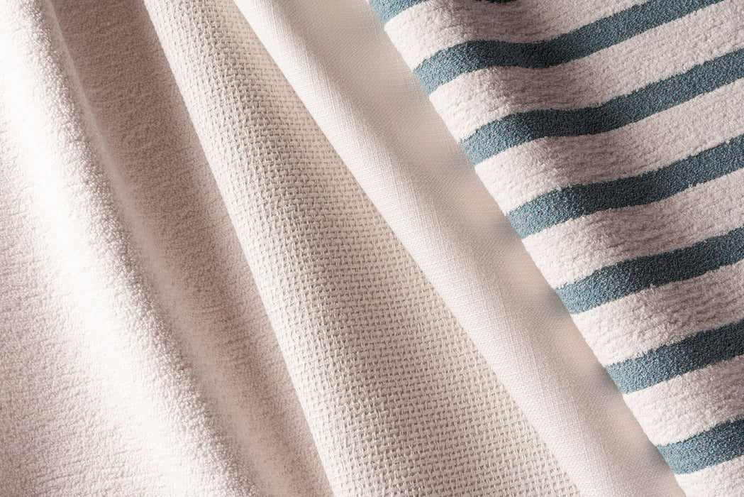 Link Outdoor Lido Stripe Sky Fabric Sample 560-43