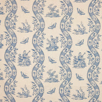 Braquenie Marquis De Pierre Bleu Fabric B1796002