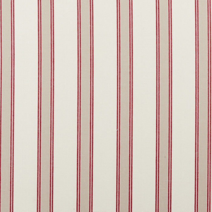 Clarke & Clarke Oxford Red Fabric Sample F0419/04.CAC.0