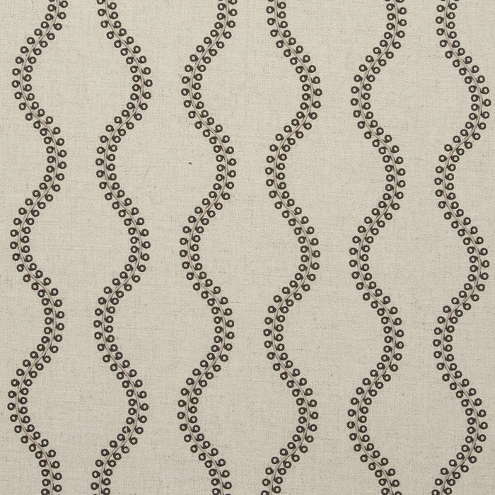 Clarke & Clarke Woburn Charcoal Fabric Sample F0741/03.CAC.0