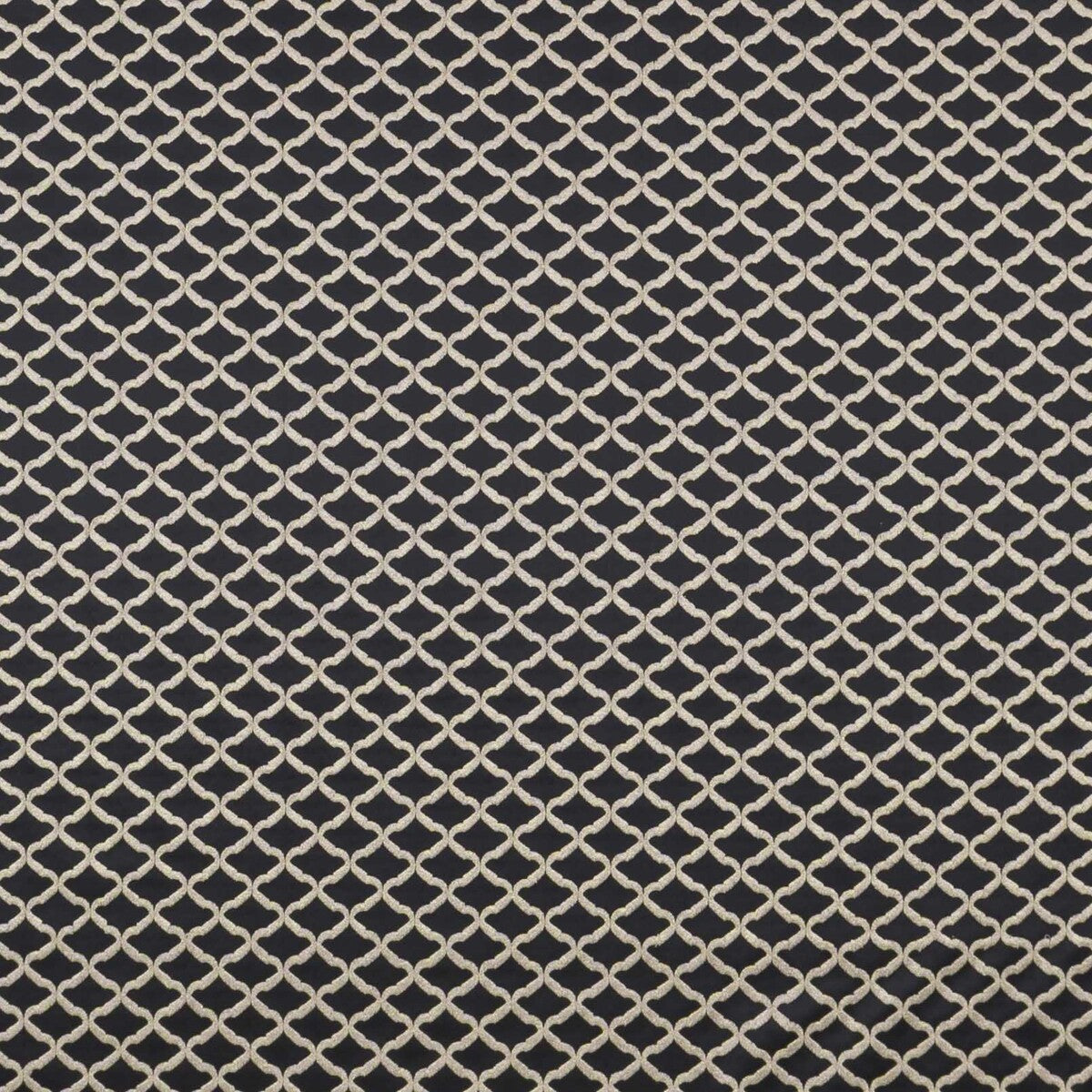 Clarke & Clarke Reggio Ebony Fabric Sample F0872/03.CAC.0