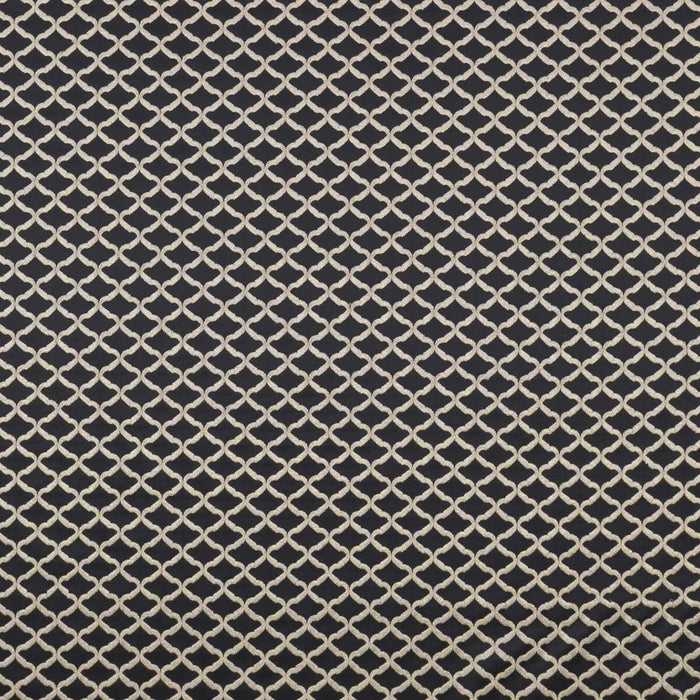 Clarke & Clarke Reggio Ebony Fabric Sample F0872/03.CAC.0