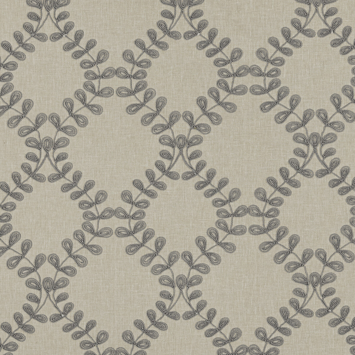 Clarke & Clarke Malham Smoke Fabric Sample F0939/05.CAC.0