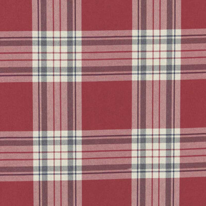 Clarke & Clarke Glenmore Red Fabric Sample F0949/08.CAC.0