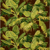Boussac Bananier Chocolate Wallpaper W4630A04