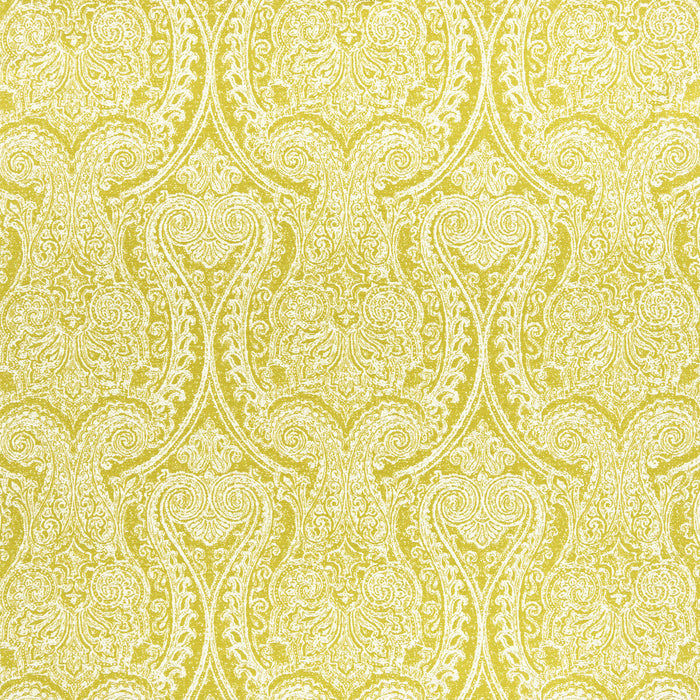 Clarke & Clarke Pastiche Chartreuse Fabric Sample F1009/01.CAC.0