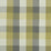Clarke & Clarke Austin Check Citron/Natural Fabric Sample F1042/02.CAC.0