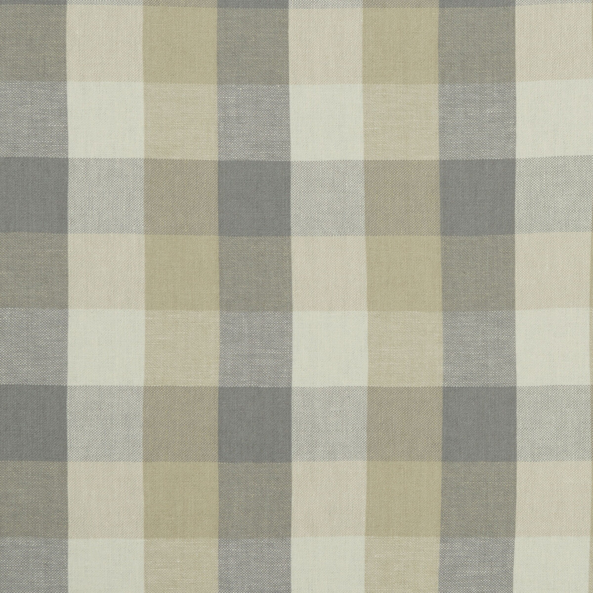 Clarke & Clarke Austin Check Natural Fabric Sample F1042/03.CAC.0