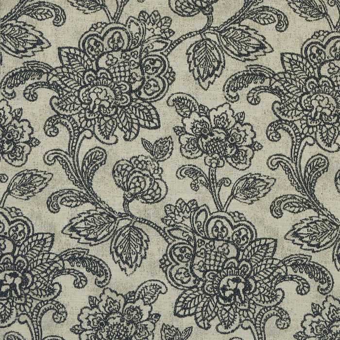 Clarke & Clarke Cranbrook Charcoal Fabric Sample F1044/01.CAC.0