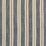 Clarke & Clarke Sackville Stripe Midnight/Spice Fabric Sample F1046/04.CAC.0