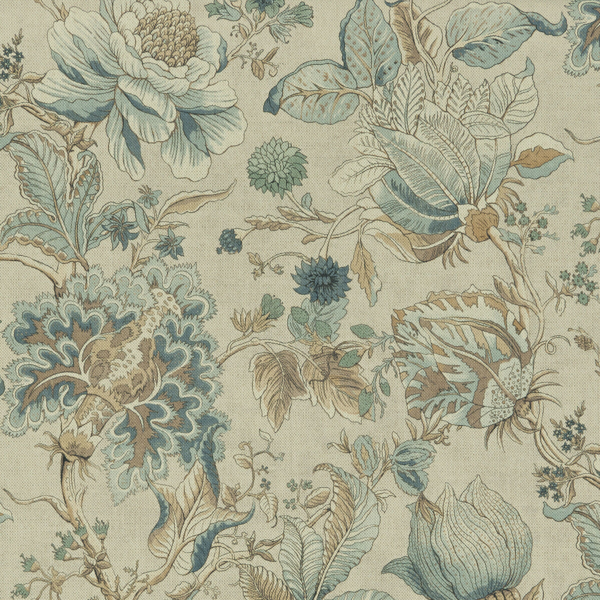 Clarke & Clarke Sissinghurst Eau De Nil Fabric Sample F1048/03.CAC.0