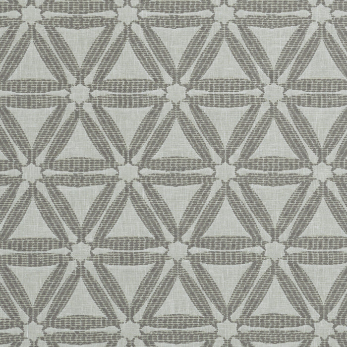 Clarke & Clarke Delta Smoke Fabric Sample F1053/05.CAC.0