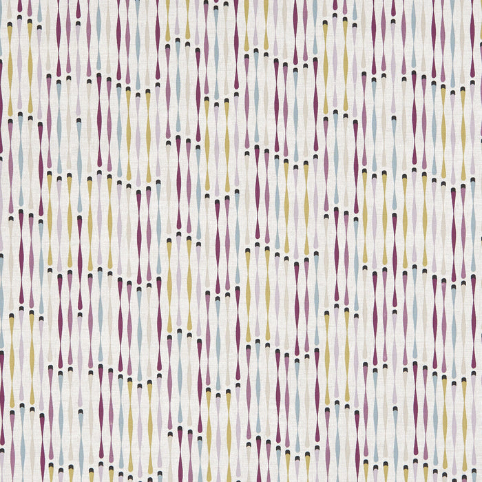 Clarke & Clarke Cassandra Damson Fabric Sample F1063/02.CAC.0