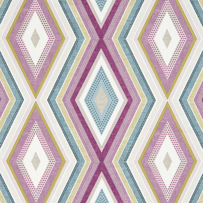 Clarke & Clarke Terrazzo Damson Fabric Sample F1067/02.CAC.0