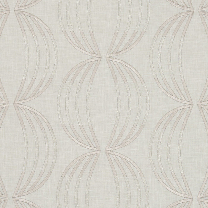 Clarke & Clarke Carraway Champagne Fabric Sample F1070/01.CAC.0