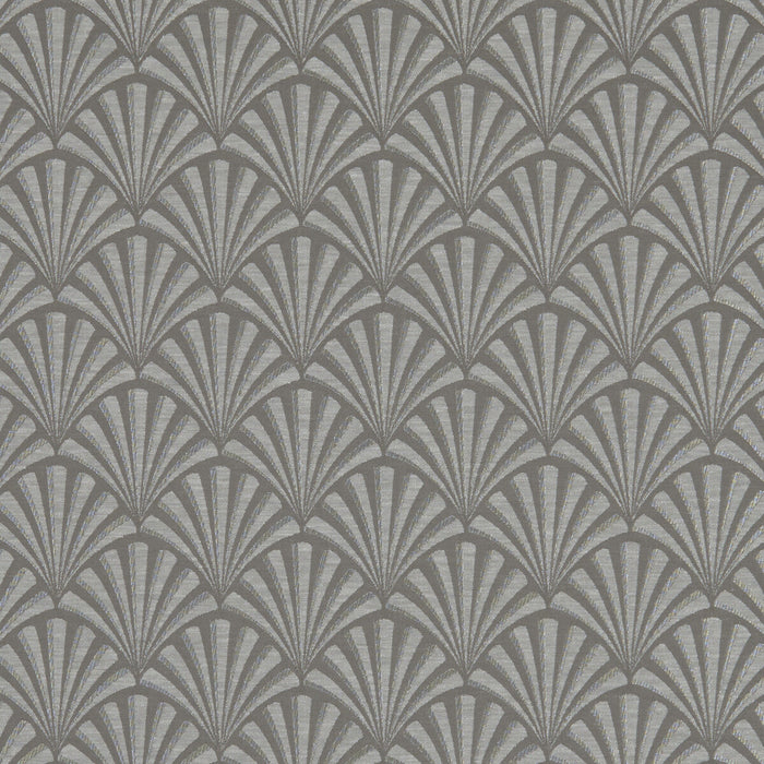 Clarke & Clarke Chrysler Charcoal Fabric Sample F1071/01.CAC.0