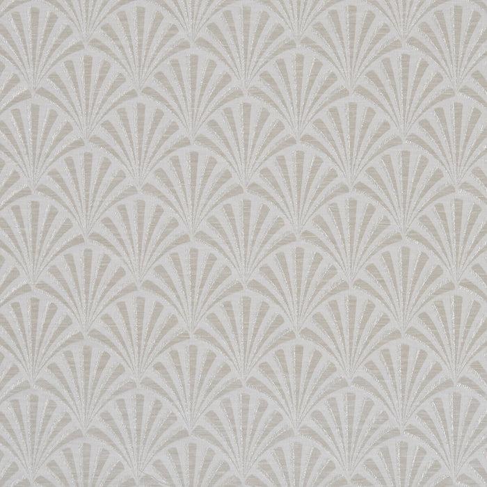 Clarke & Clarke Chrysler Ivory Fabric Sample F1071/02.CAC.0