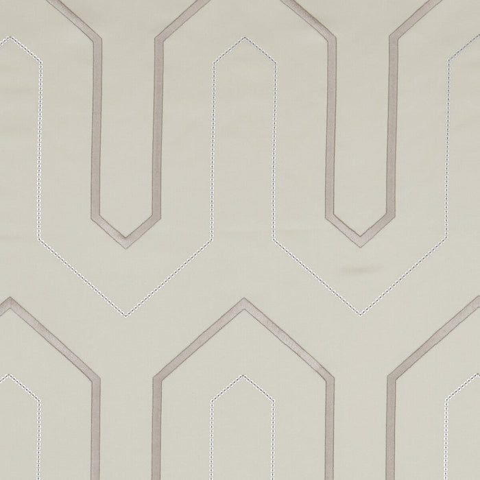 Clarke & Clarke Gatsby Ivory Fabric Sample F1072/04.CAC.0