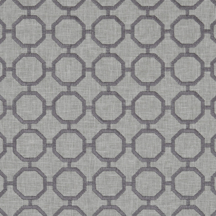 Clarke & Clarke Glamour Charcoal Fabric Sample F1073/02.CAC.0
